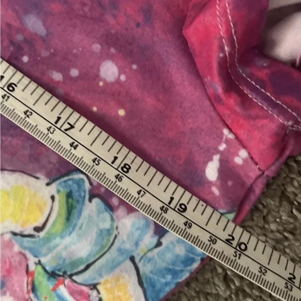 Leoma Lovegrove Dress Multicolor Art To Wear Cap Slves Anchor Print Small Pocket - Picture 4 of 8